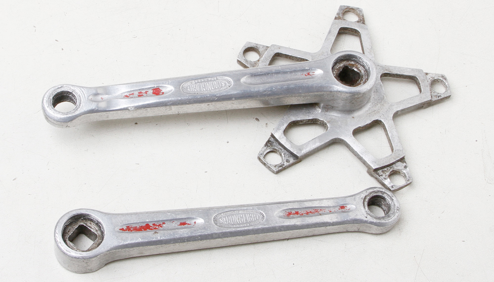 Pédalier STRONGLIGHT 63 Super Compétition 60s-70s Crankset