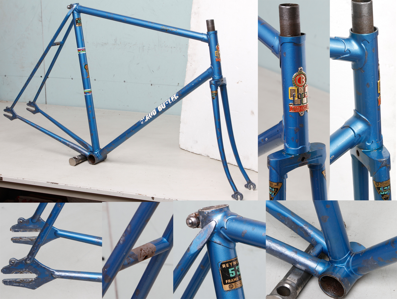 Hilary Stone Frames Track bike frames