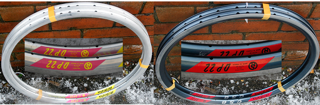 Roue avant VTT 26 Rocky double parois alu Disc 6b. (bloccage) - noir | De Scheemaeker